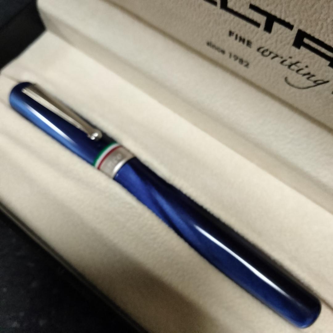 【廃盤 新品未使用】DELTA オロビアンコ ルニーク コンパーニョ万年筆 F