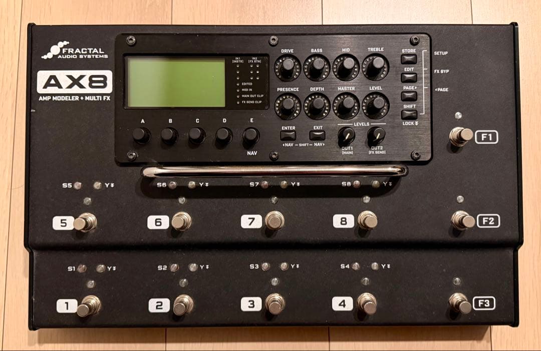 Fractal Audio Systems AX8 ギター アンプシミュレーター