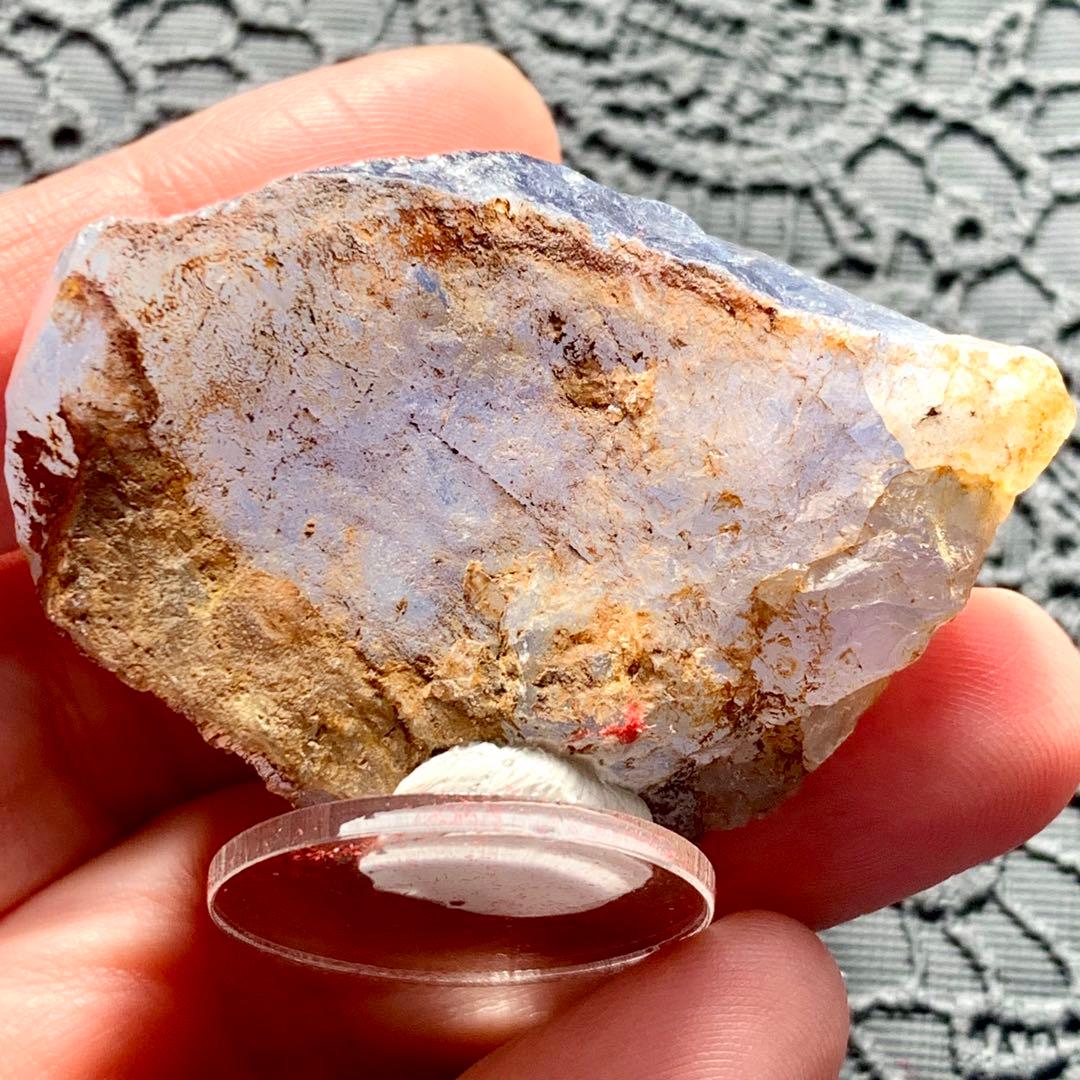 特大ブルーベリル結晶標本a