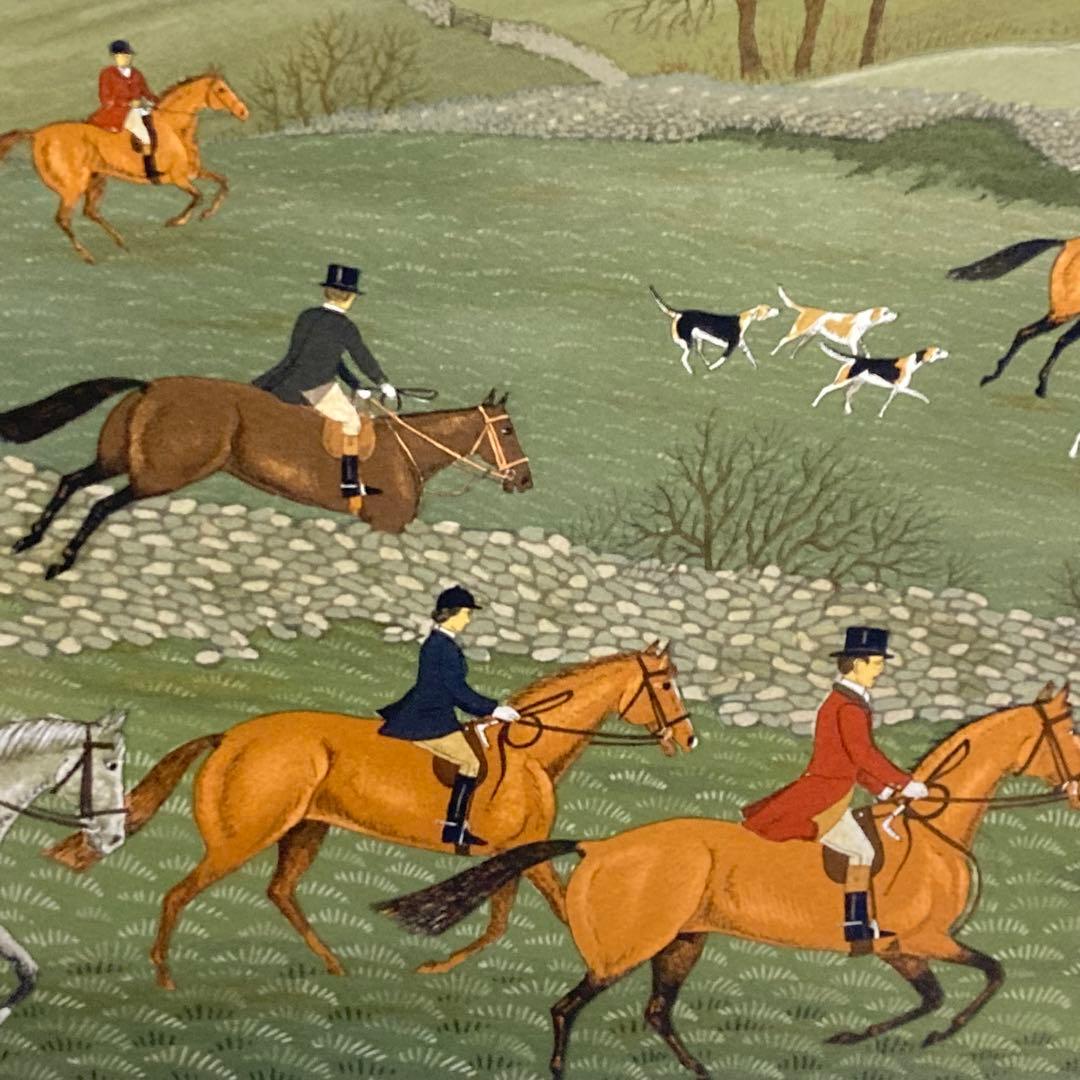 限定版 200ヴィンセント ハデルシー リトグラフ ハンティングインアイルランド