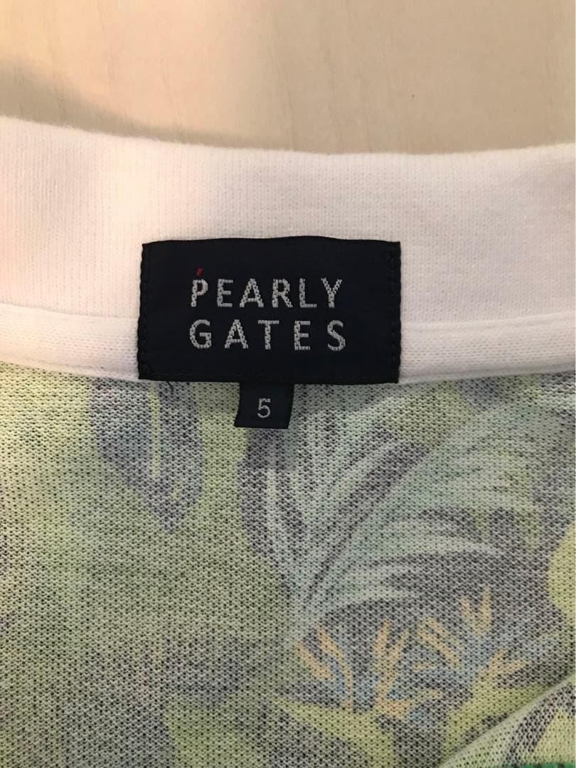 パーリーゲイツ　 美品！ ゴルフ半袖ポロシャツ