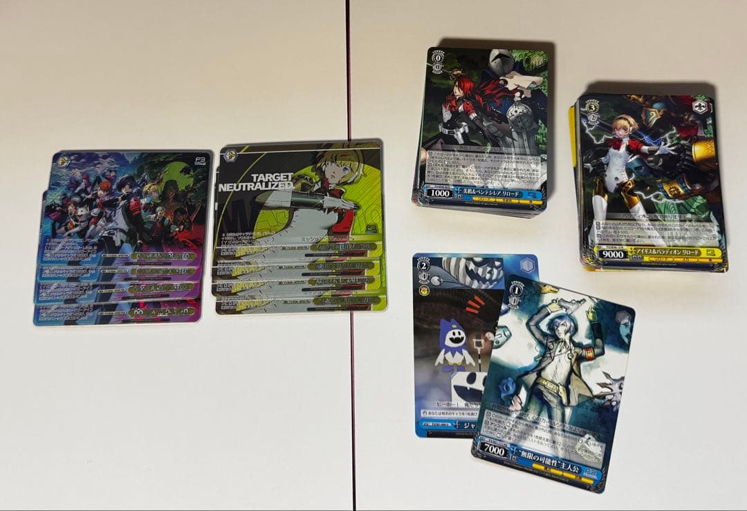 ヴァイスシュヴァルツ ペルソナ3Rフルホイルデッキ＋おまけ