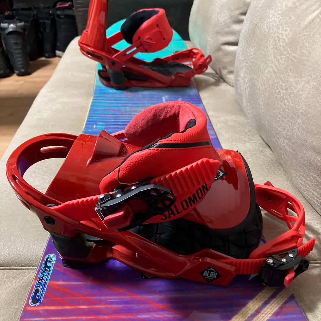 SALOMON DRIFT ROCKER 156×SALOMON ALIBI M