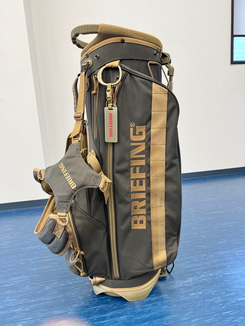 BRIEFING キャディバッグ MIL COLLECTION ヘッドカバー付