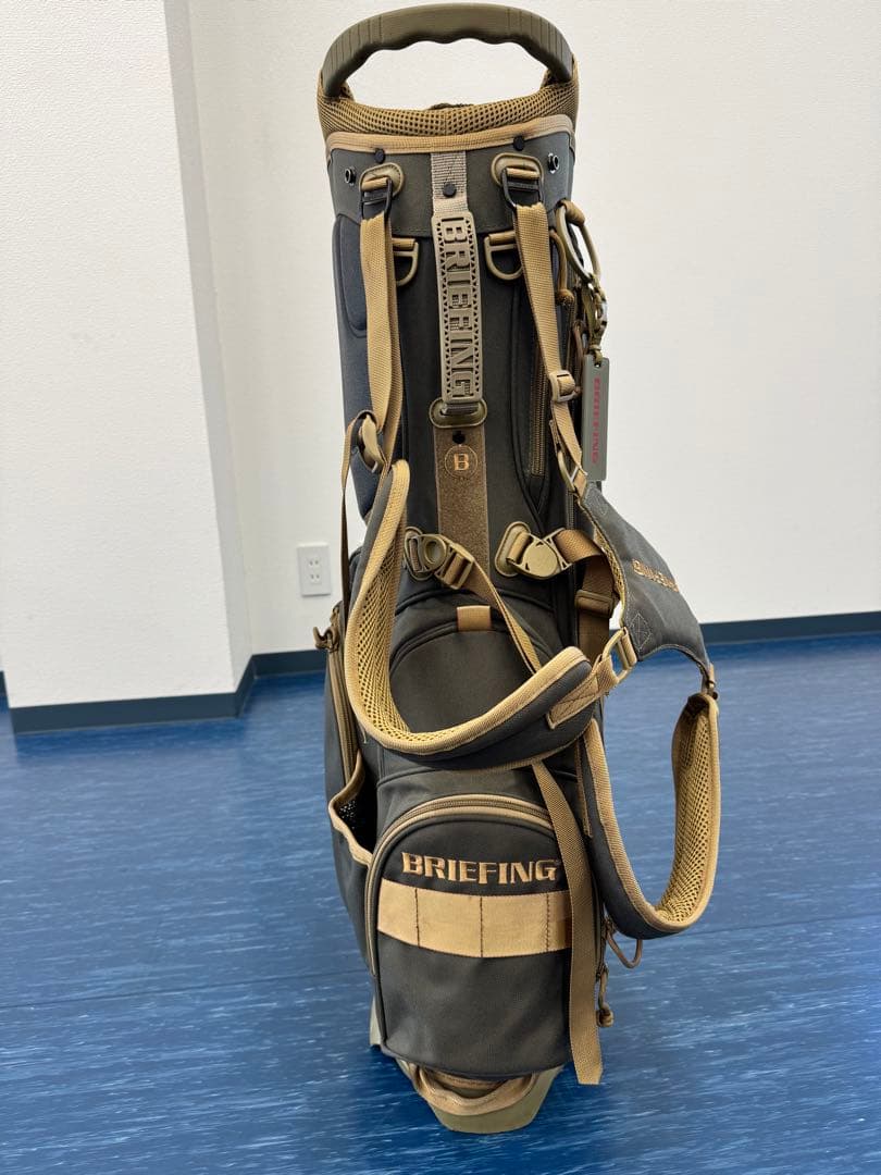 BRIEFING キャディバッグ MIL COLLECTION ヘッドカバー付