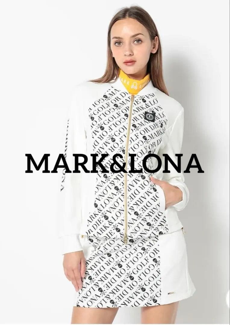 極美品！！MARK & LONA マークアンドロナ ロゴ　ブルゾン　アウター　S