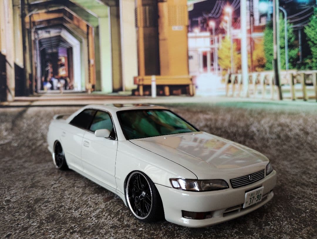 フジミ模型 プラモデル 1/24 90マークⅡグランデ 完成品