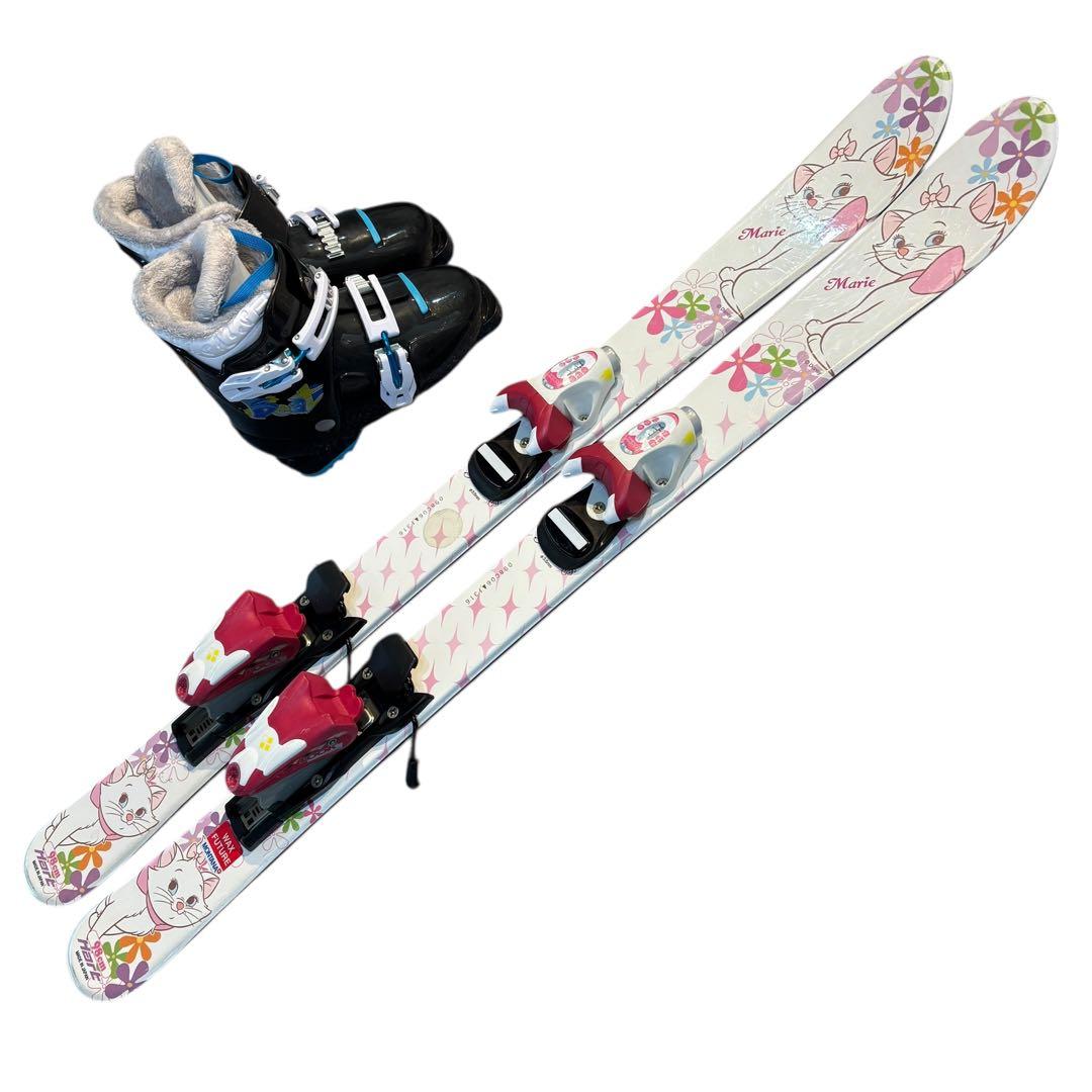 ジュニアスキーセット　hart マリー　ディズニー 21cmブーツ付