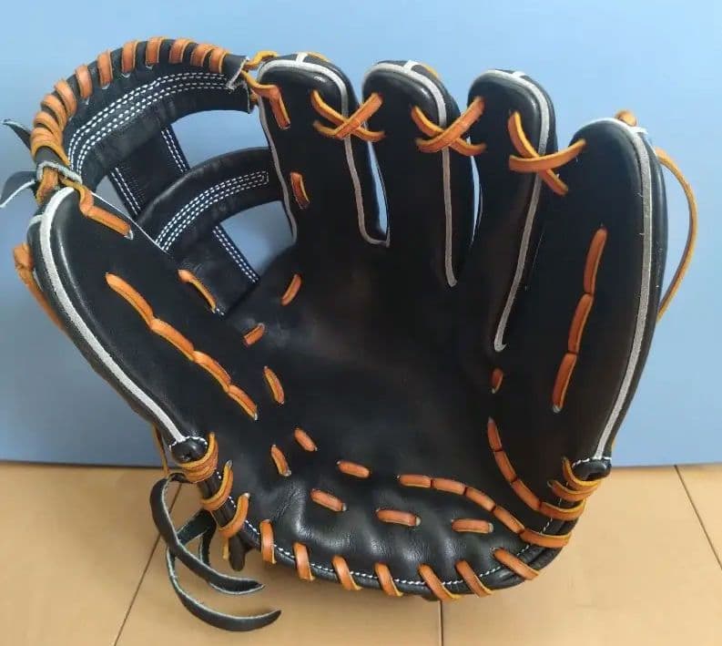 WAGYU JBグラブ JB006BLK 硬式内野手用　宮崎和牛革