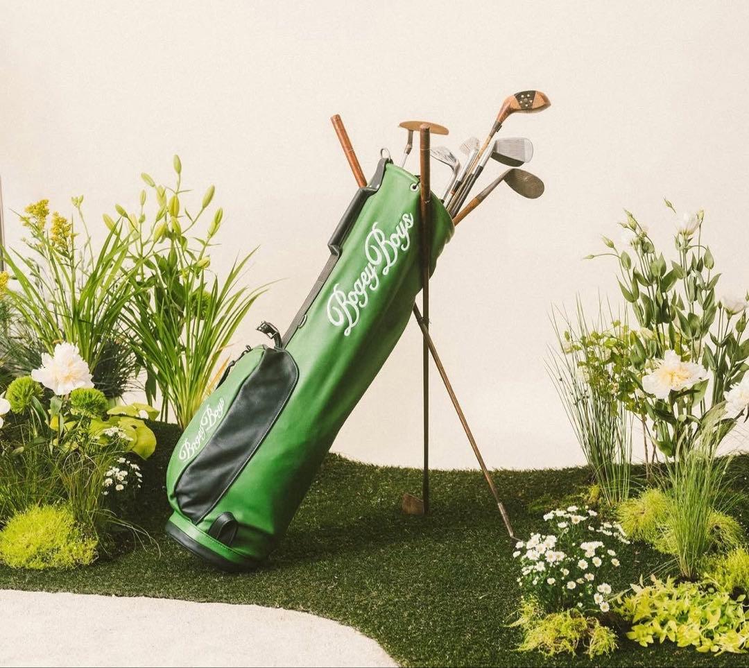 BogeyBoys×MacKenzieキャディバッグ グリーン