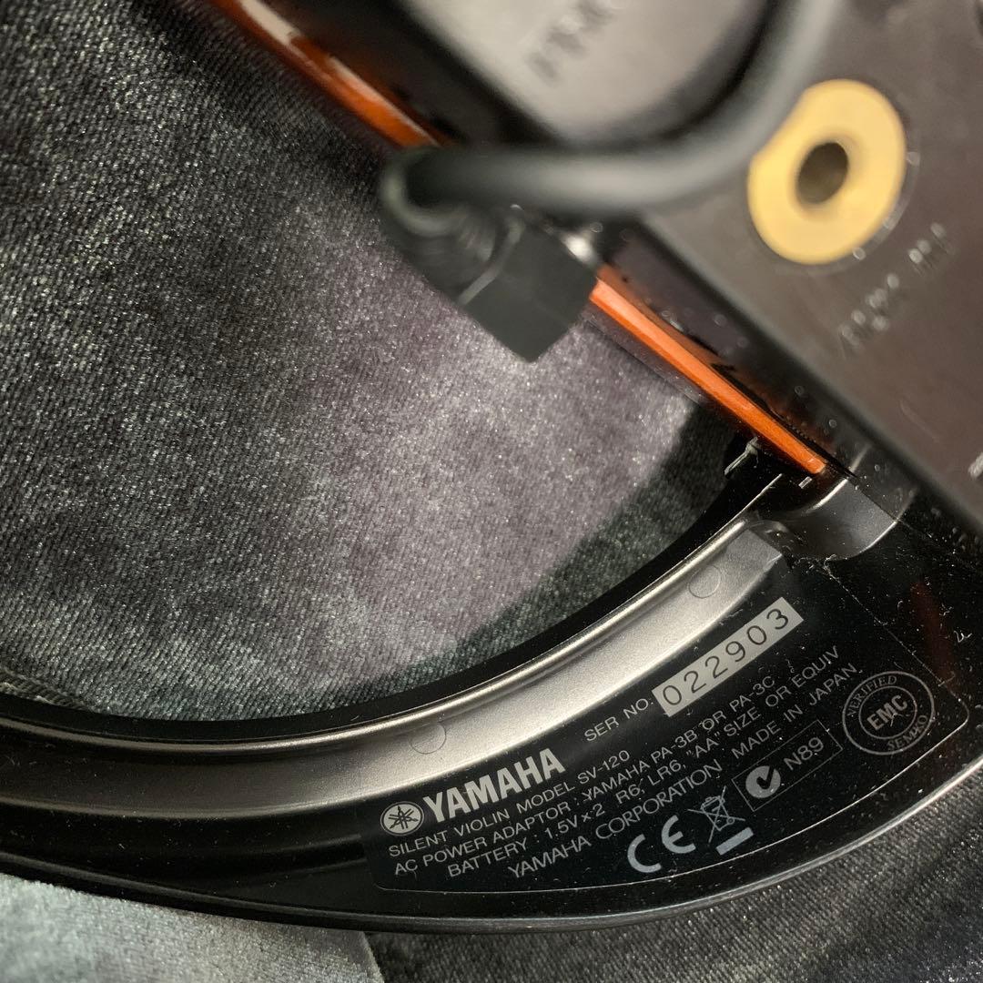 早い者勝ち！YAMAHA SV-120 サイレントバイオリン 美品
