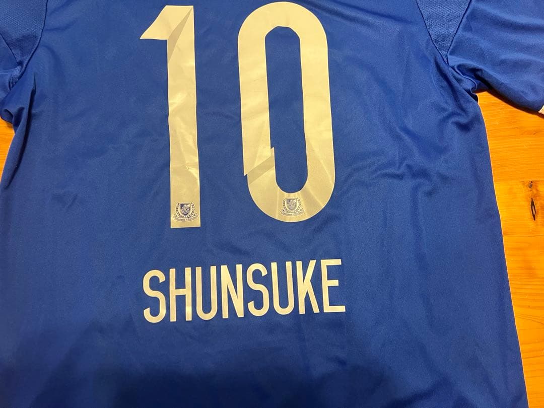 【美品】横浜F・マリノス 2015中村俊輔 #10ホームXOサイズ　ユニフォーム