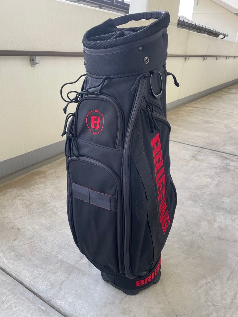BRIEFING ブラック キャディバッグ　CR5