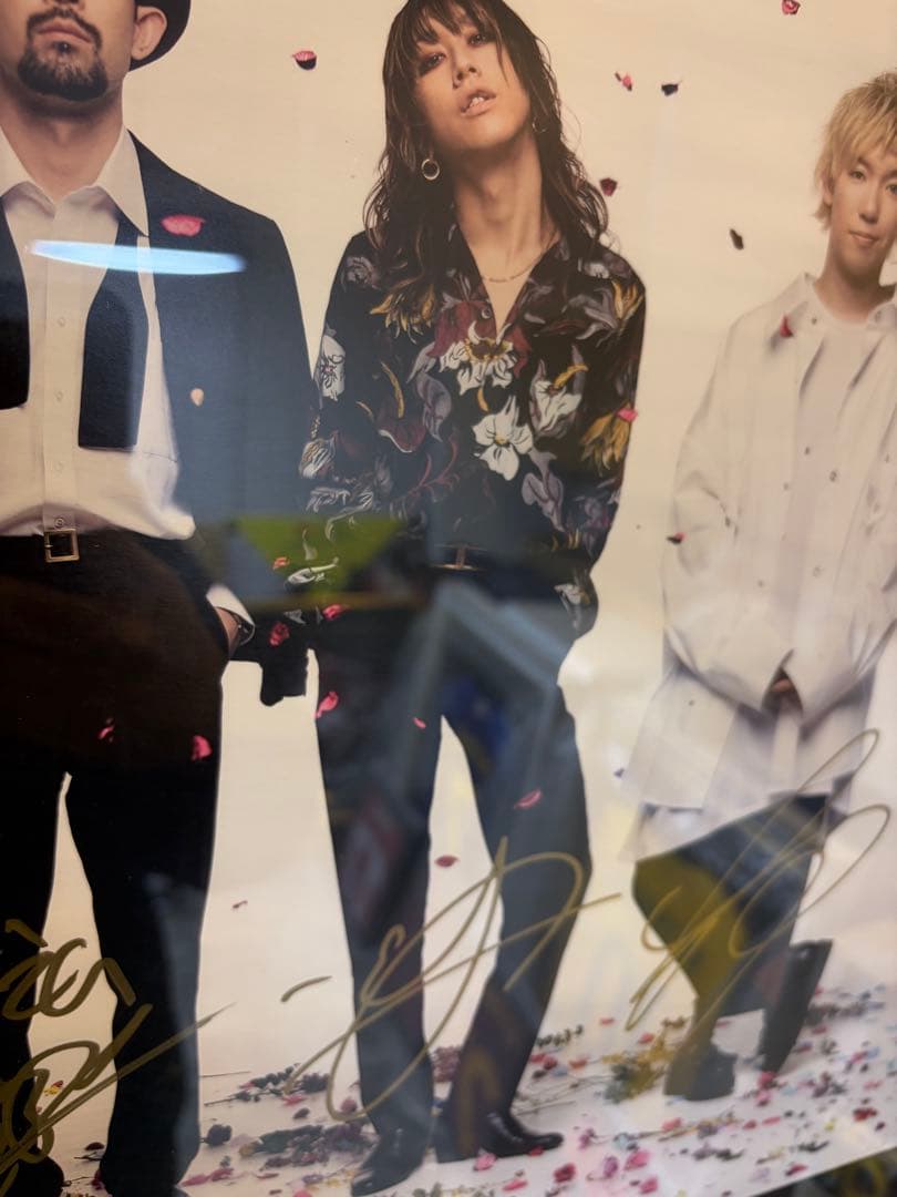 SUPER BEAVER アルバム「アイラヴュー」ポスター　直筆サイン入り