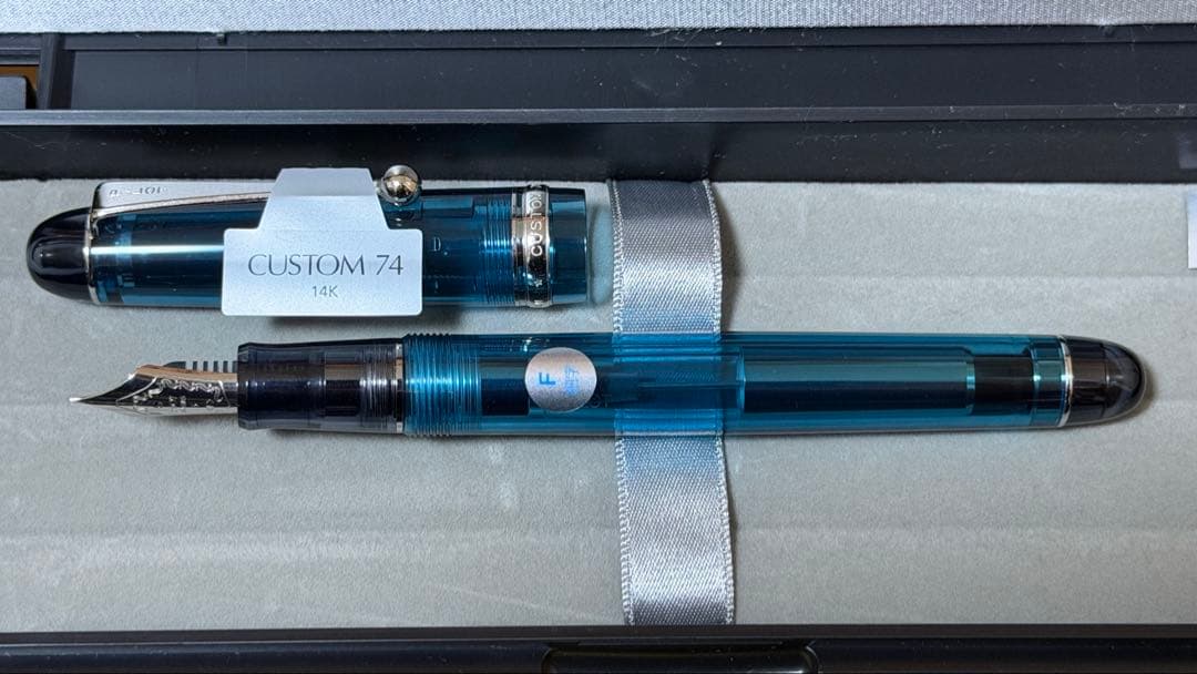 PILOT カスタム74 ターコイズグリーン F