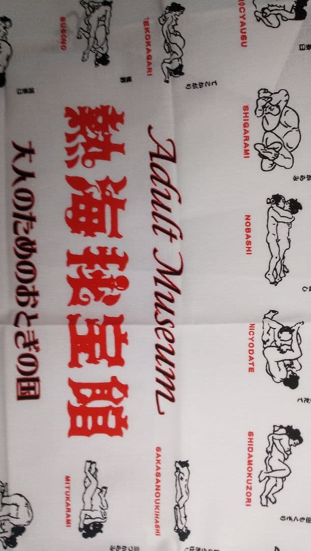 ⭕超特売・熱海秘宝館の48手てぬぐい・20本特別価格