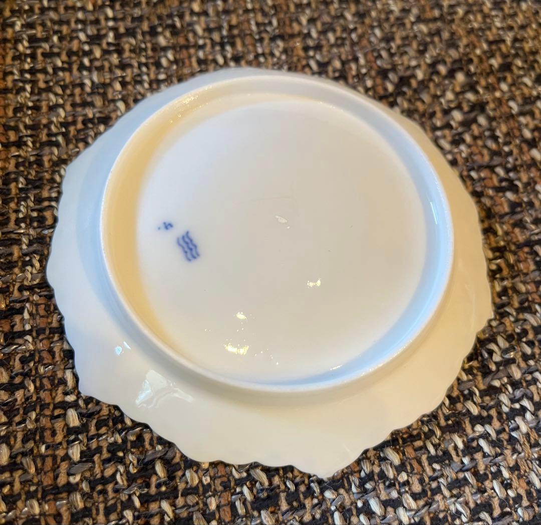 アンティーク19世紀/ロイヤルコペンハーゲン/デミタスカップ＆ソーサー