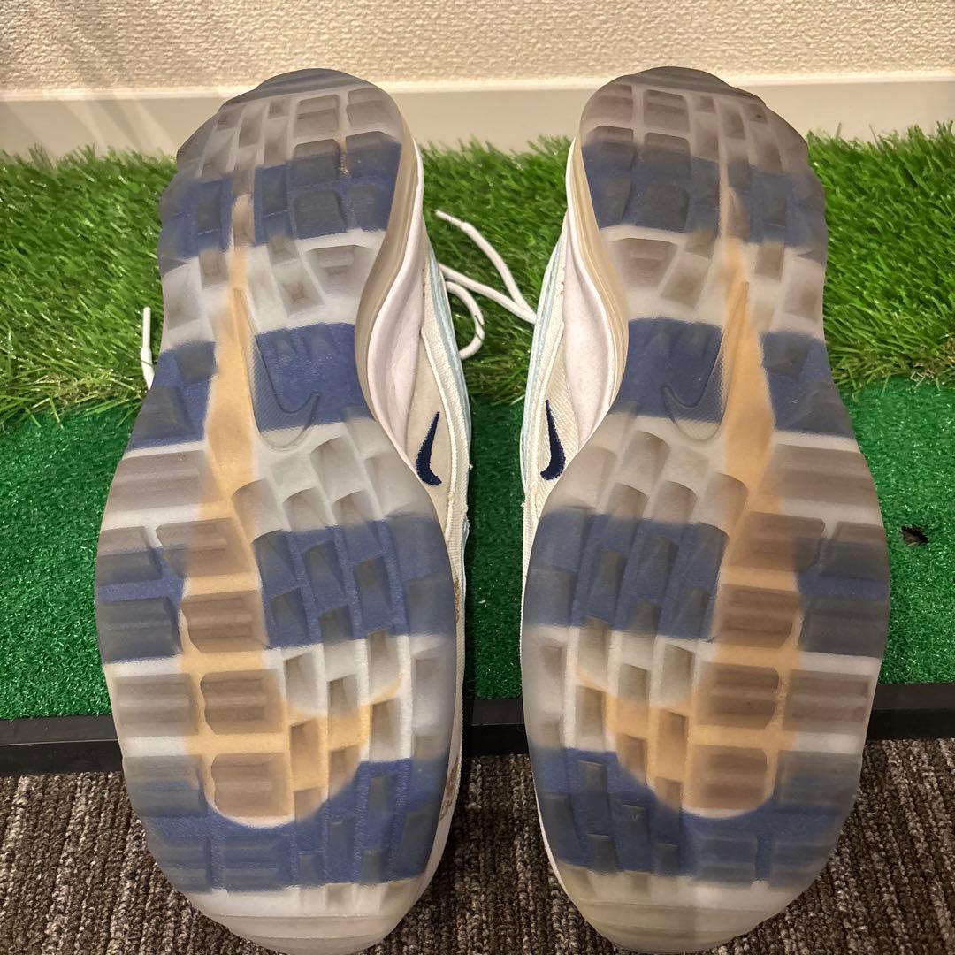 エアマックス97 ライトブルー/ホワイト　ゴルフシューズ