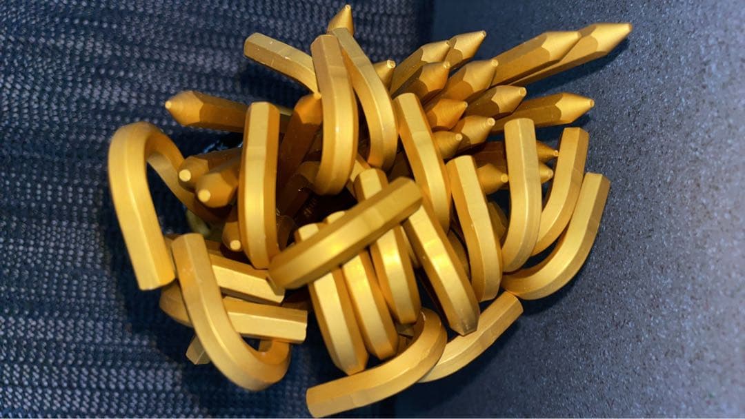 【未使用】ノルディスク(Nordisk) ペグ 43本セット