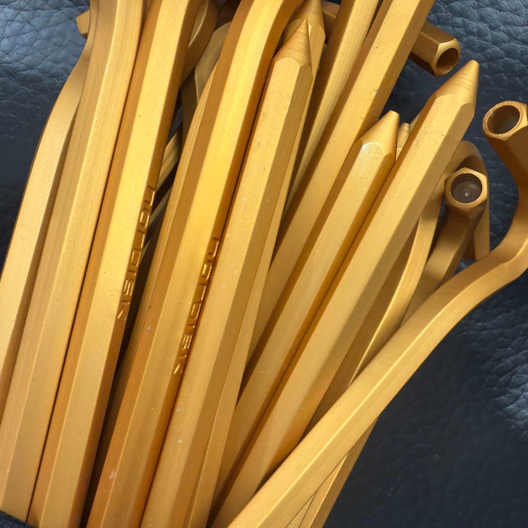 【未使用】ノルディスク(Nordisk) ペグ 43本セット