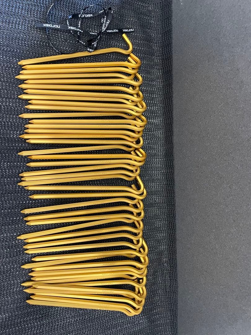 【未使用】ノルディスク(Nordisk) ペグ 43本セット