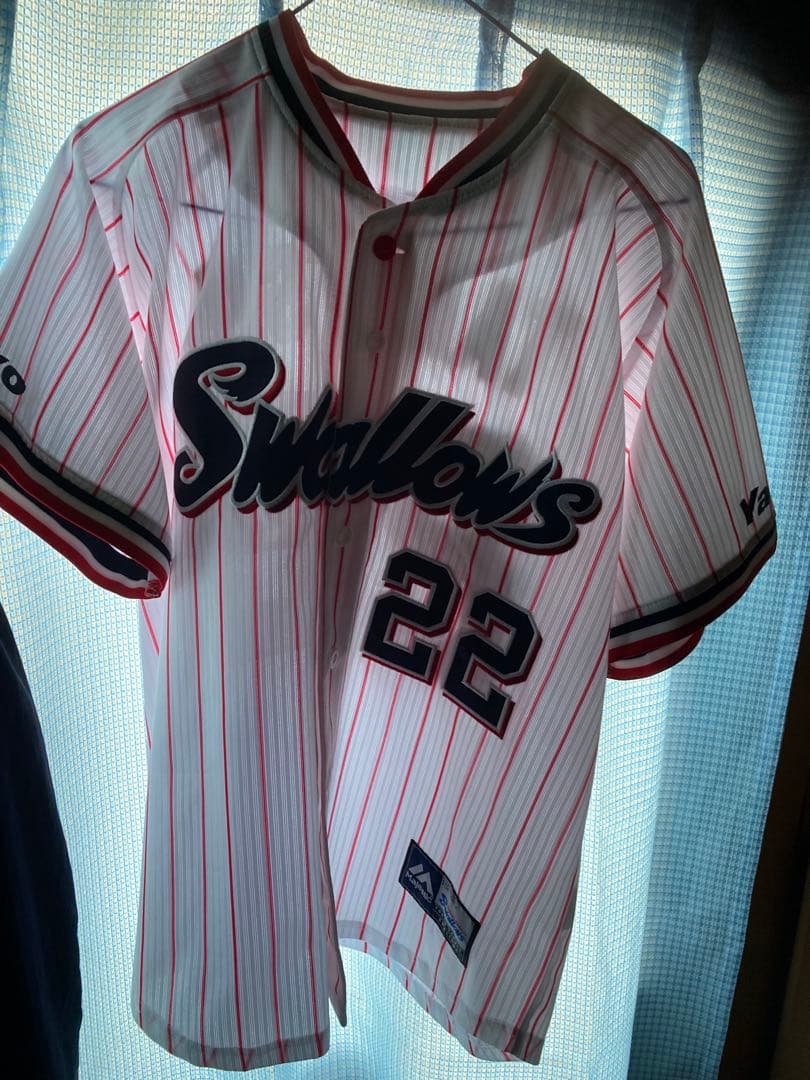 ヤクルトスワローズレプリカユニフォーム　高津臣吾