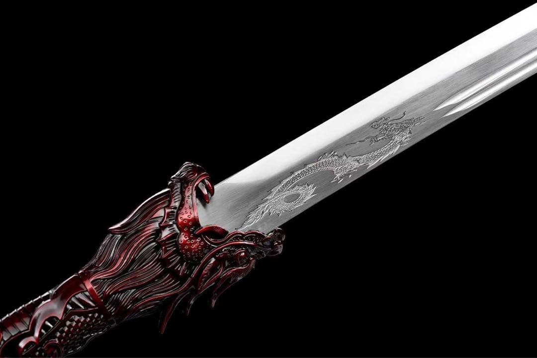 蒼龍怒 模造刀 鑑賞用 武具 舞踊刀 古兵器