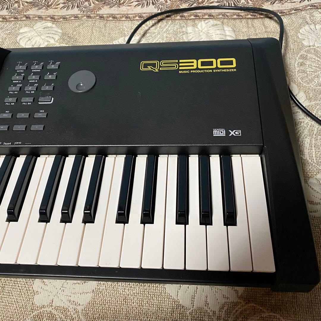 【訳あり】YAMAHA シンセサイザー QS300 ハードケース付