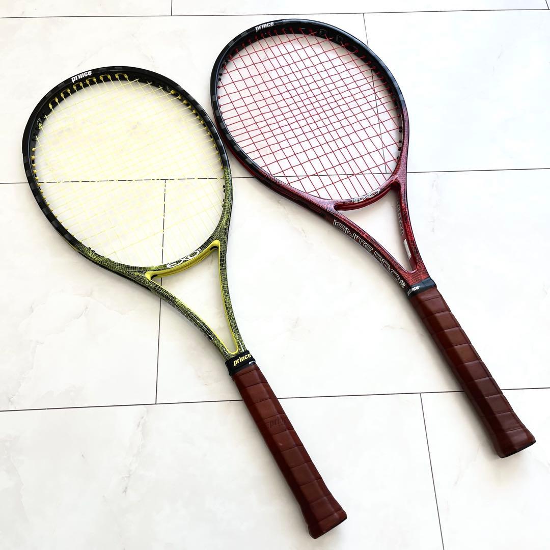 【美品】 Prince テニスラケット 2本セット