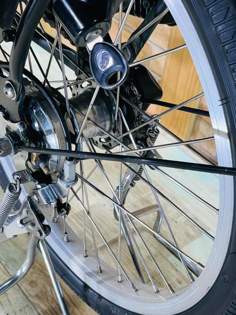 2018 マット系ブラック　ギュット　子供乗せ電動アシスト自転車 ZH2050