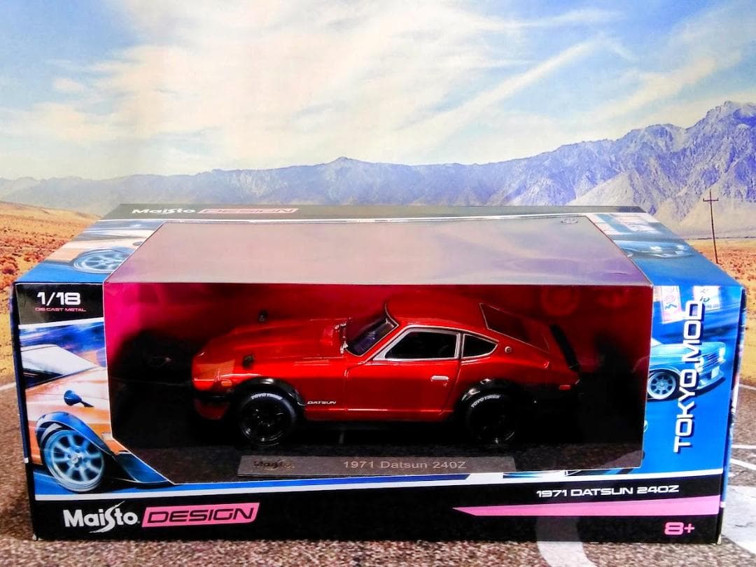 【リッチシーズン❢❢】1/18 マイスト 1971 ダットサン 240Z