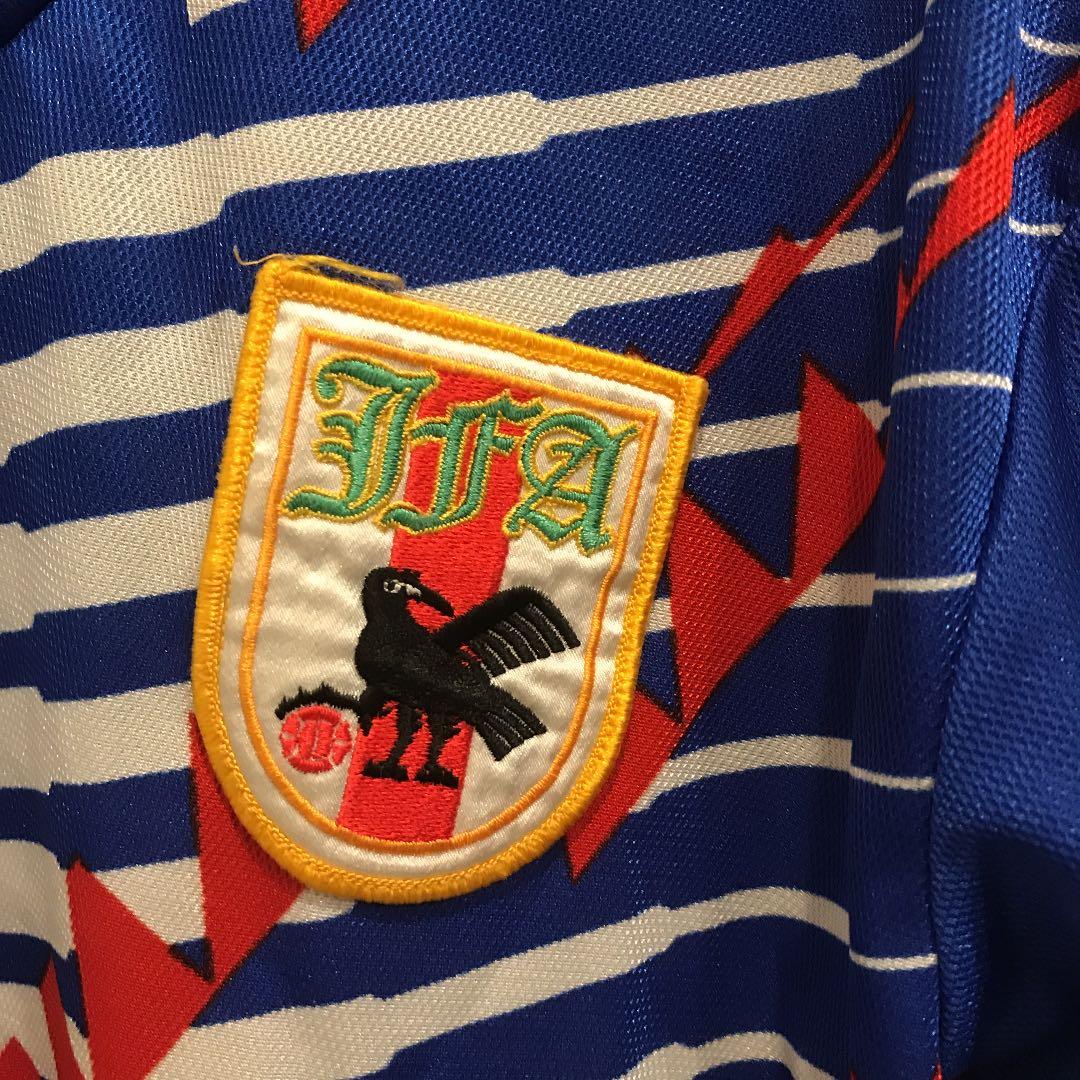 W杯日本勝利　サッカー日本代表ユニフォーム　ドーハの悲劇