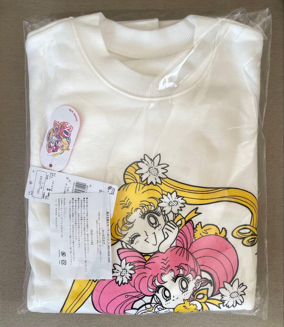 セーラームーン ウンナナクール ルームウェア トップス 白 ちびうさ おまけ