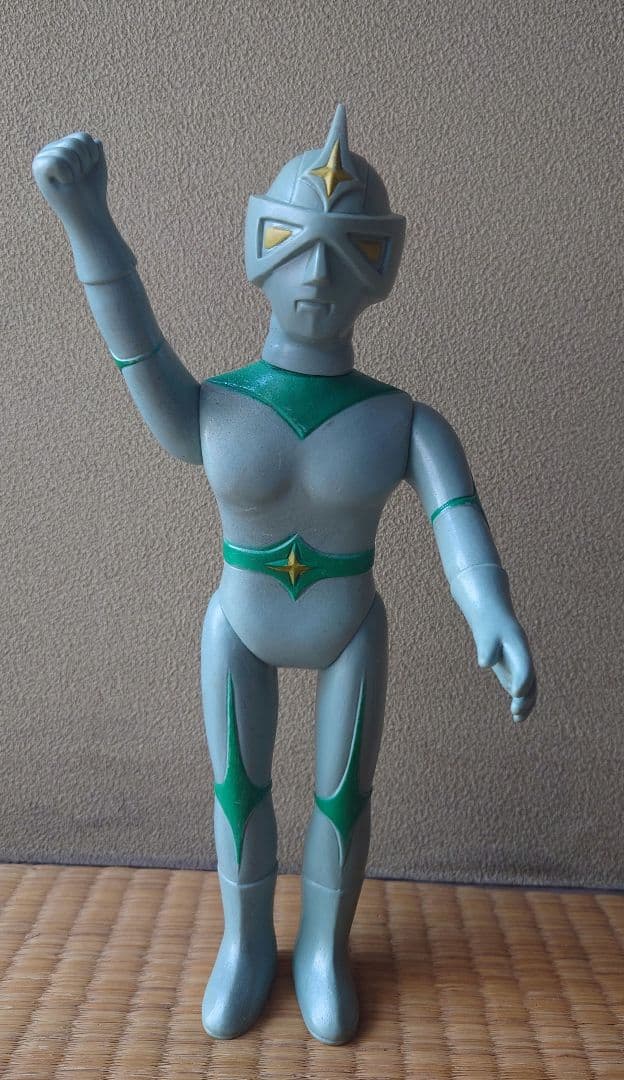 【当時物】【タカトク】【無版権】ミラーマン&キティファイヤー☆希少ソフビセット