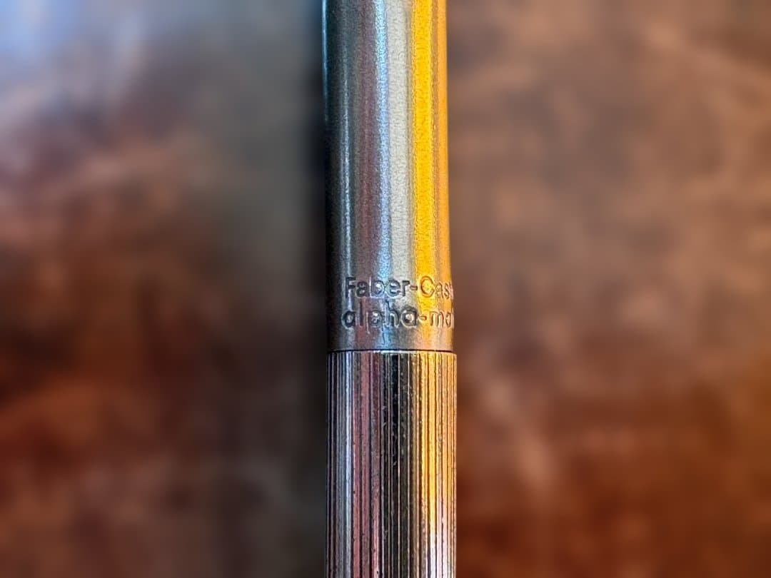 布*留様 廃盤　Faber-Castell alpha-matic シャープペン