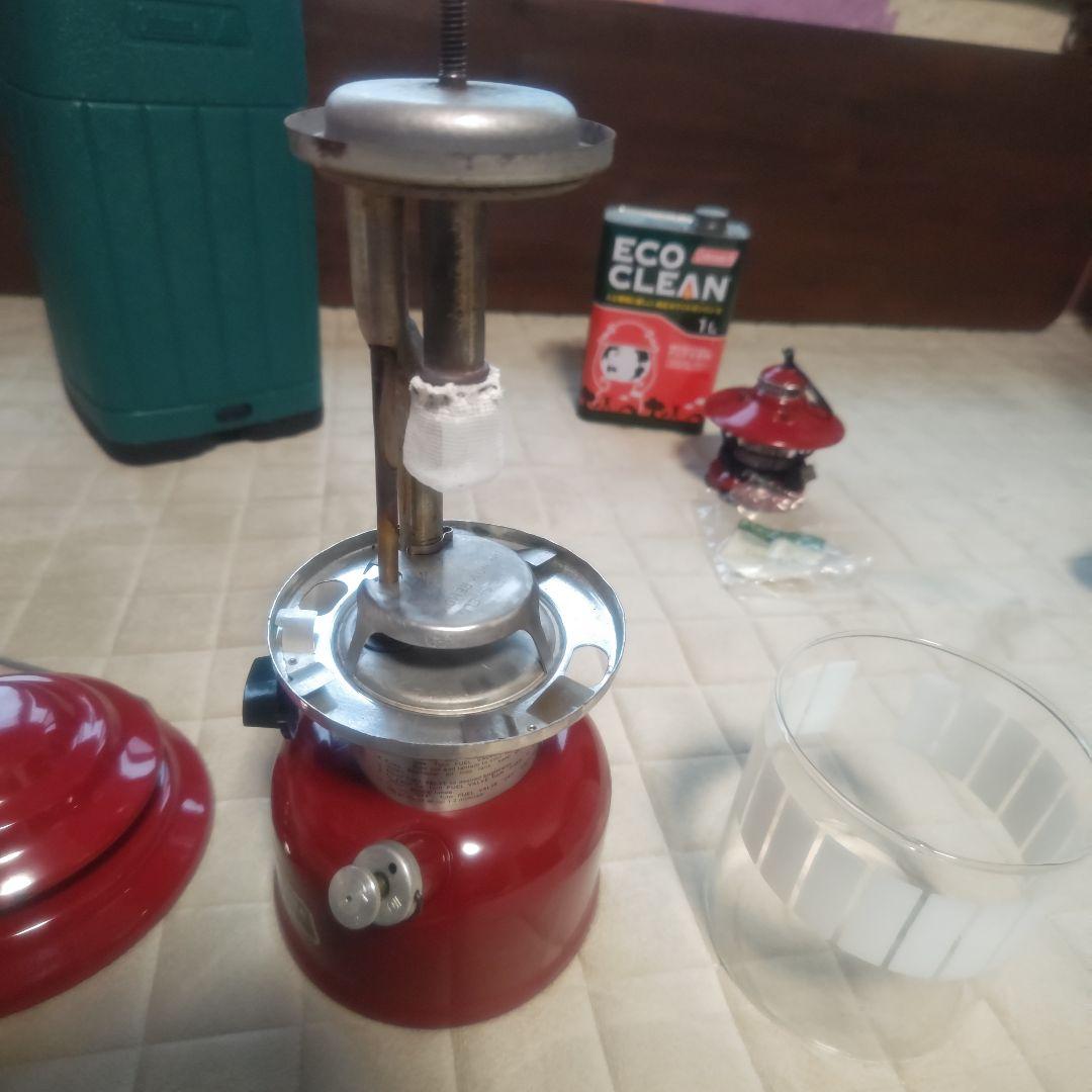 コールマンガソリンランタン キャリーケース付き