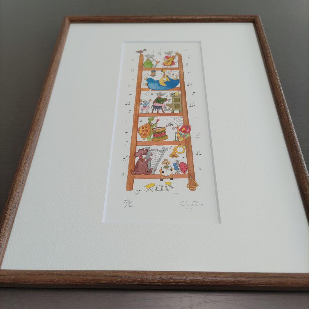 クリーブ 【新品】額装 ☆ 直筆サイン・エディション有り ☆ 限定版画 ☆