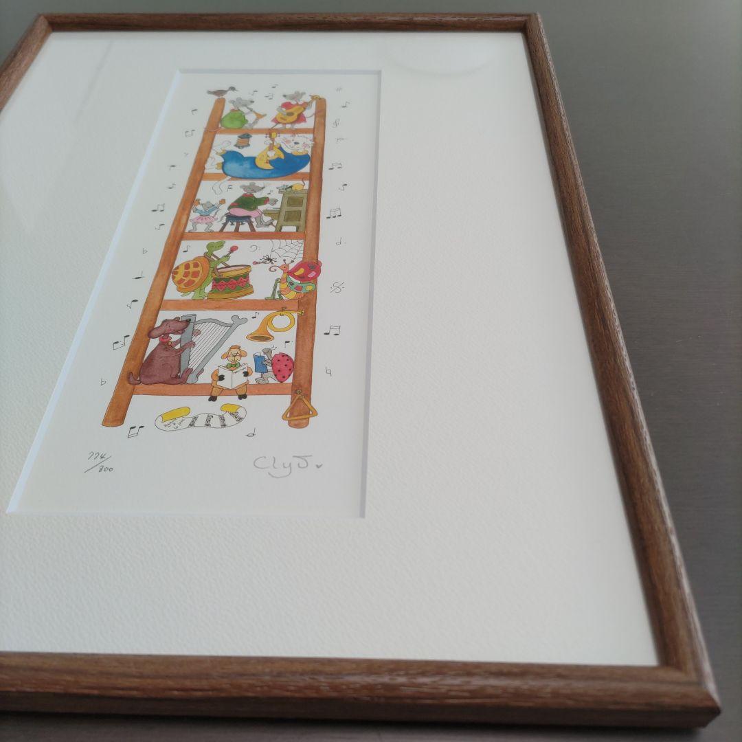 クリーブ 【新品】額装 ☆ 直筆サイン・エディション有り ☆ 限定版画 ☆