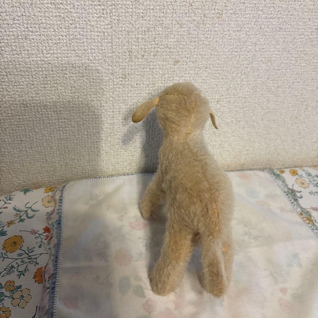 ビンテージ　シュタイフL amby羊14cm②