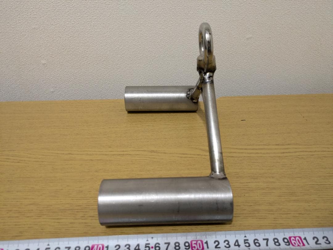 前腕クラッシャー＋ダンベル活用フックとカラビナ付き　アームレスリング