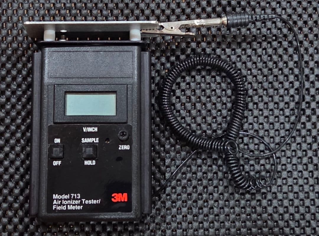 ​3M 静電気測定器 セット Model 713 ＆ 外部電源 713CH