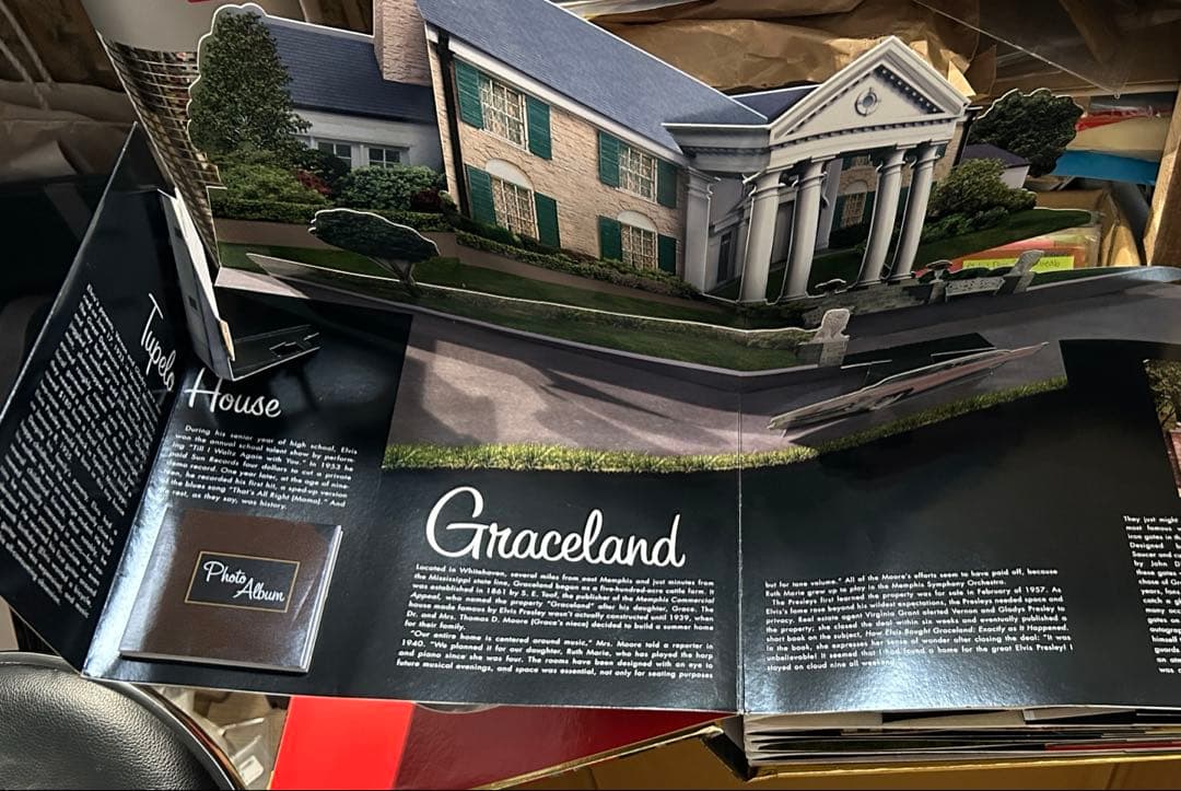 エルビスプレスリー Elvis Presley 飛び出す写真集