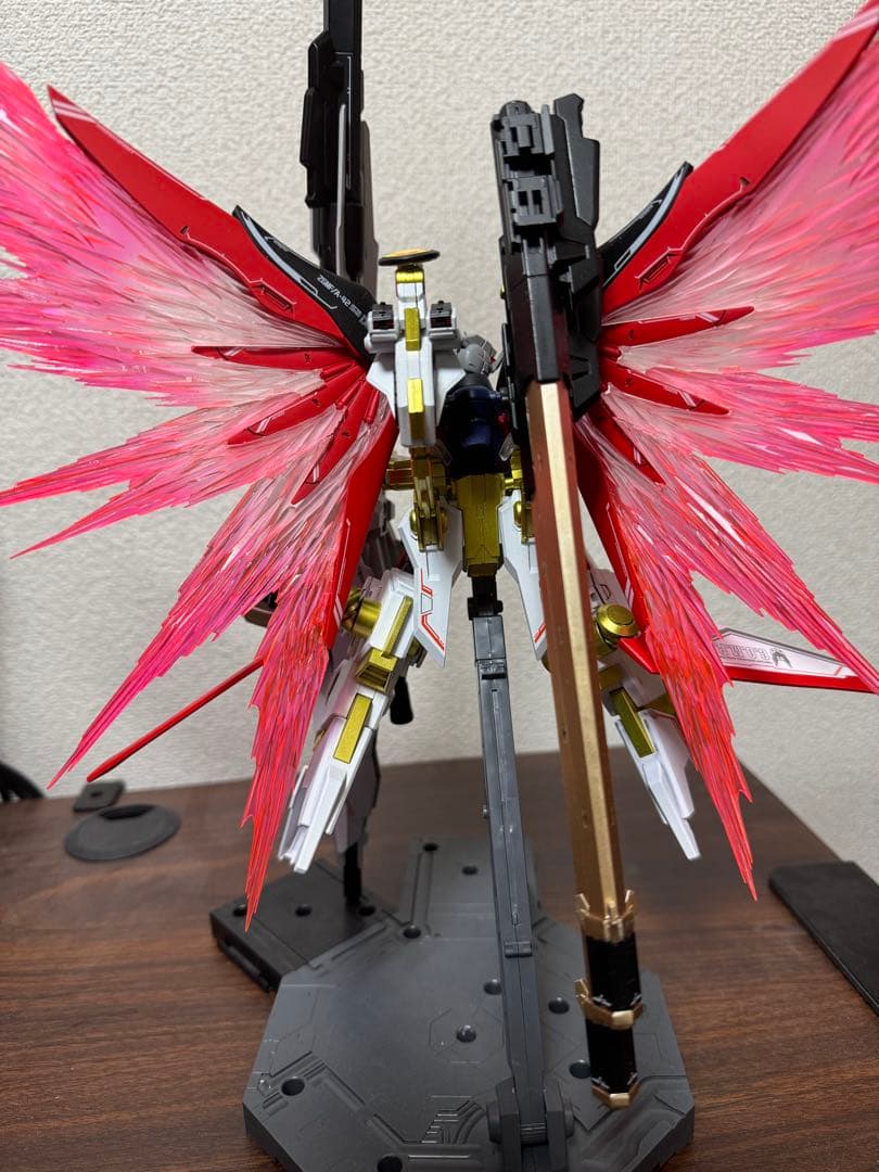 hgデスティニーガンダム SpecII ゼウスシルエット&光の翼