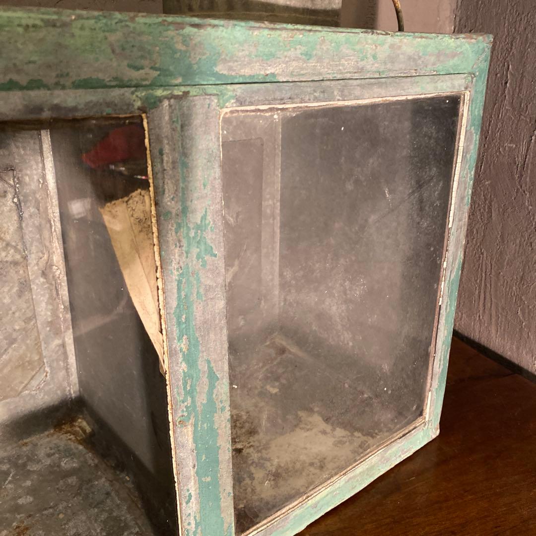 昭和レトロ 3連ディスプレイケース ショーケース 希少 駄菓子屋