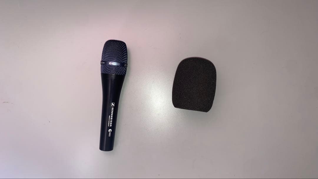 Sennheiser e965 ウィンドスクリーン・マイクホルダー 付