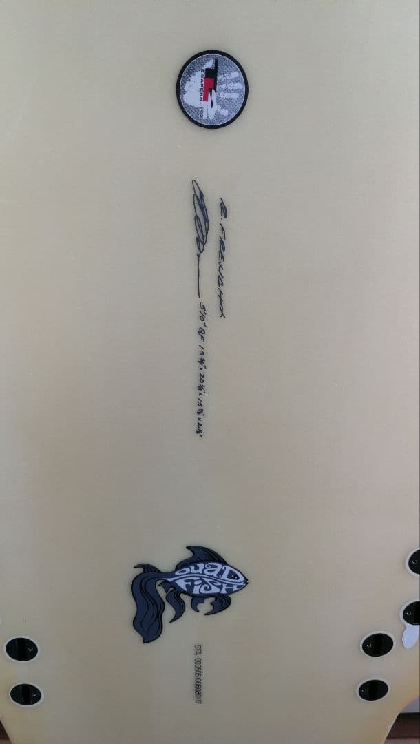 フルセット テイクオフ激速！ランディ・フレンチ Quad Fish 5’10”