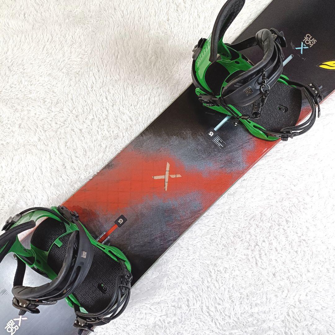 BURTON CUSTOM X 158 × UNION superforce M