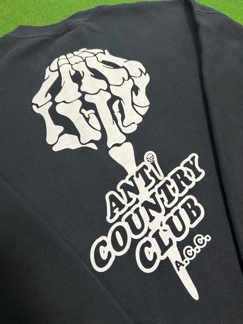 〈希少〉アンタイカントリークラブトウキョウ　スウェット　ブラックXL