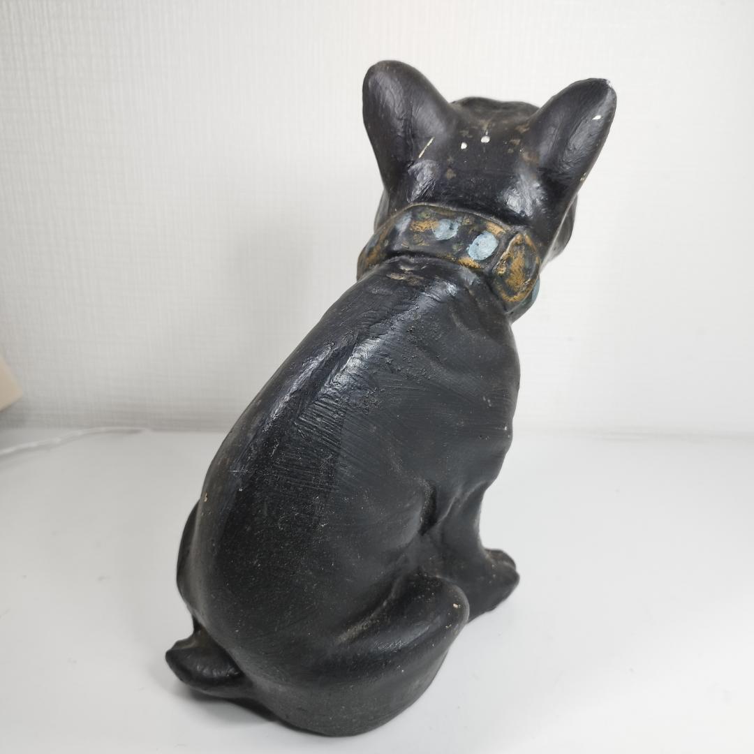 Vintage Chalkware Bulldog ブルドッグ ビンテ IE5S