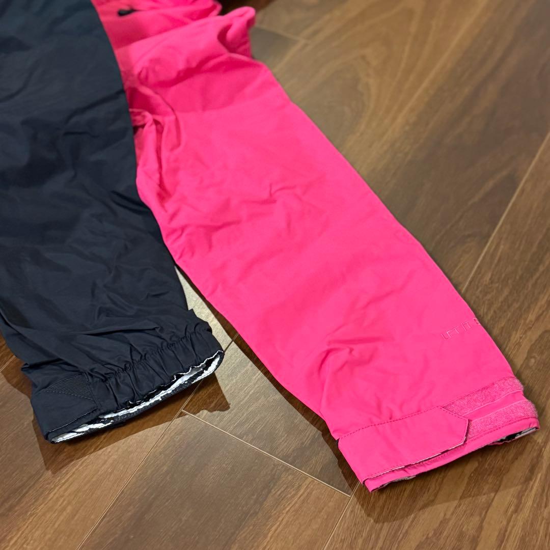 美品✨Volcom ボルコム スノーボードウェア 上 女性用 ピンク/ブラック